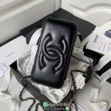 AP3593 Chanel petite vanity case cosmetic handbag sling shoulder crossbody box bag