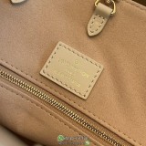 M45654 M21575 Louis Vuitton LV onthego travel carryall handbag shoulder open tote keepall storage luggage