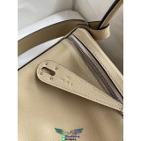 Swift Hermes Lindy 26 top-handle handbag shoulder shopper tote with protective feet