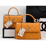 Medium Chanel trendy CC sling shoulder crossbody messenger flap cosmetic case handbag