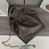 small Loewe squeeze range drawstring bucket handbag shoulder storage commuter tote boutique quality
