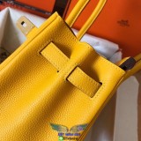 Togo denim Hermes birkin 30 top-handle handbag luxury designer shopper tote handmade stich