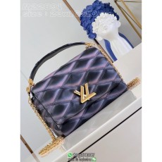 M22891 Louis Vuitton LV GO-14 handbag sling shoulder crossbody messenger flap with twist lock