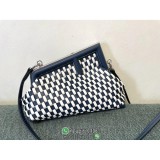 woven Fendi first cosmetic clutch sling shoulder crossbody messenger casual underarm pouch