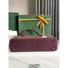 Goyard vintage outdoor carryall travel handbag canvas shoulder underarm tote large storage luggage