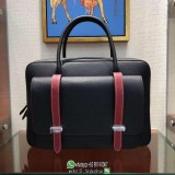 Togo Hermes Steven formal briefcase versatile men's document laptop handbag handmade stitch