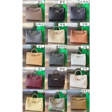 Intrecciato BV medium Andiamo large shopper tote holiday keepall travel handbag authentic quality
