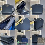 Fendi Peekaboo Iseeu men's business briefcase laptop document handbag three size