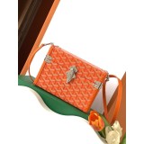 Goyard Cassette trunk clutch cosmetic box holder sling shoulder crossbody case messenger bag