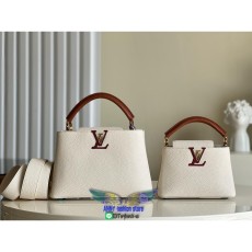 M57945 Louis Vuitton LV Capucines BB Mini  top-handle handbag versatile multi-pocket shopping tote