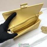 embossed Fendi sling WOC long flap cosmetic clutch smartphone wallet holder