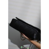 Large YSL jamie underarm flap baguette convertible shoulder commuter messenger bag authentic quality