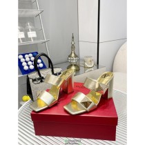 Valentino Garavani Studded heel pump sandal banquet party footwear outdoor summer sandal size35-41