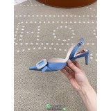 Roger suede kitten heel pump sandal pointed wedding shoes daily casual heeled slingback