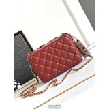limited edition chanel quilted chain case camera bag cosmetic smartphone holder flap messenger