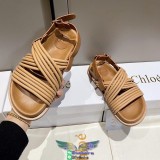 Chloe ladies strapped flat sandal outdoor street slipper women's summer footwear size35-40