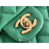 Caviar Chanel Cf25 underarm baguette sling shoulder square messenger bag authentic quality