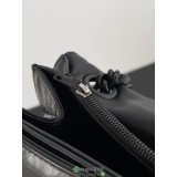 Balenciaga Crush convertible underarm baguette messenger shoulder flap saddle imported leather