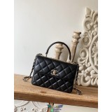 diamond  Chanel trendy CC cosmetic handbag sling crossbody shoulder flap messenger