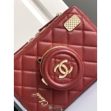 limited edition chanel quilted chain case camera bag cosmetic smartphone holder flap messenger
