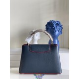 M92041 Louis Vuitton Capucines BB top-handle handbag crossbody shopping tote travelling holiday bag