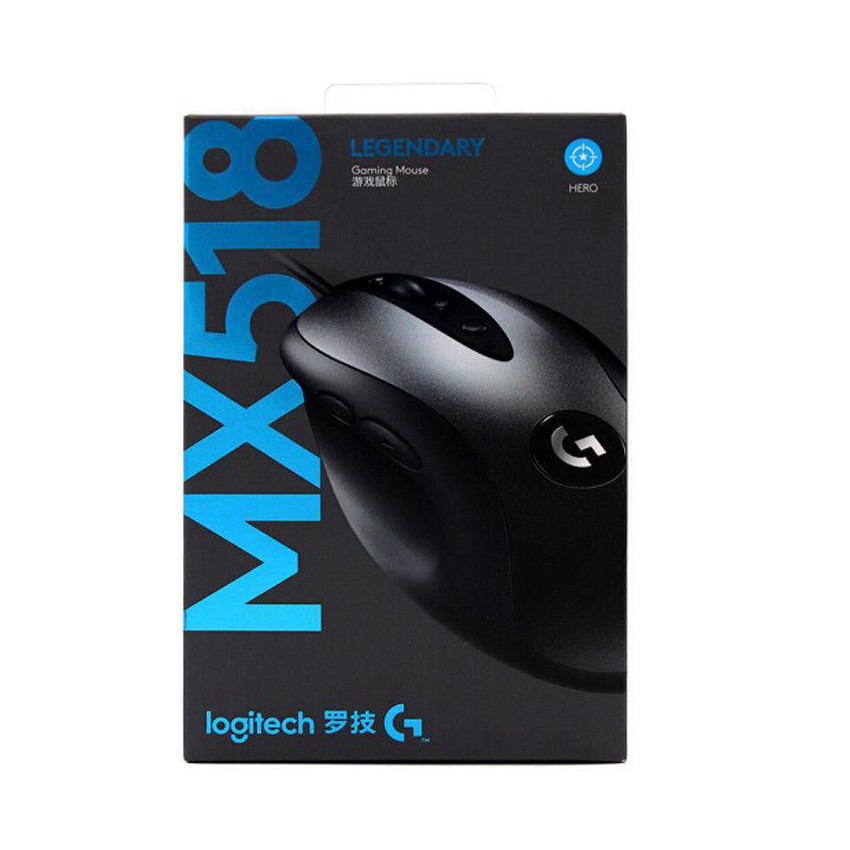 US$ 79.99 - Logitech G MX518 Legendary 16000DPI Gaming Mouse, 8  Programmable Buttons,HERO™ 16K Sensor - m.cornbuy.com