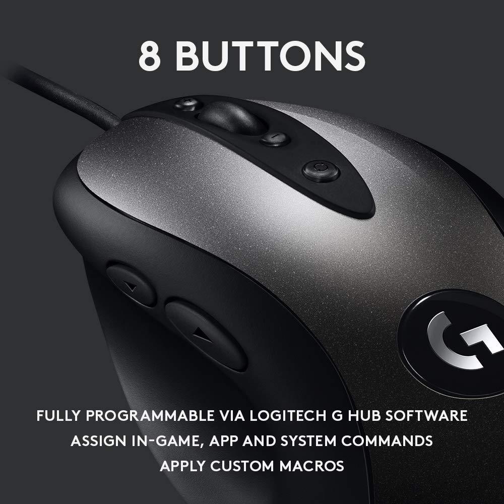 Us 79 99 Logitech G Mx518 Legendary 16000dpi Gaming Mouse 8 Programmable Buttons Hero 16k Sensor M Cornbuy Com