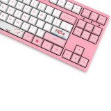 AKKO Keycaps World Tour-Toyko Special Design OEM Profile PBT Keycap Set for 108 Mechanical Keyboard - Sakura Pink