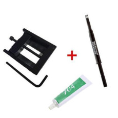 Thermal Grizzly Conductonaut Thermal Grease Paste - 1.0 Gram Model TG-C-001-R with CPU cap opener for 3770K 4790K 6700K E3-1230 7700K 8700K 115x interface CPU Decrimper