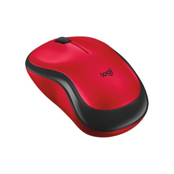 Logicool M220 Silent Wireless Mouse Red Color