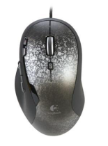 Logitech G500 Black Chrome 10 Buttons Dual-mode Scroll Wheel USB Wired Laser 5700 dpi Gaming Mouse(Without retail box)