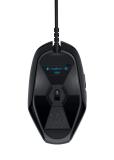 Logitech G302 Daedalus Prime Moba 910-004205 Black 6 Buttons 1 x Wheel USB Wired Delta Zero sensor 4000 dpi Gaming Mouse