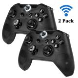 CORN Switch Pro Controller, Wireless Controller Compatible with Nintendo Switch, Supports Gyro Axis Function & Dual Shock Half Transparent