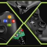 Xbox 360 Wireless Controller 2.4GHZ Gamepad with ReceiverCORN Dual Vibration Enhanced Game Controller for for Microsoft Xbox & Slim 360 PC Windows 7,8,10 & PS3