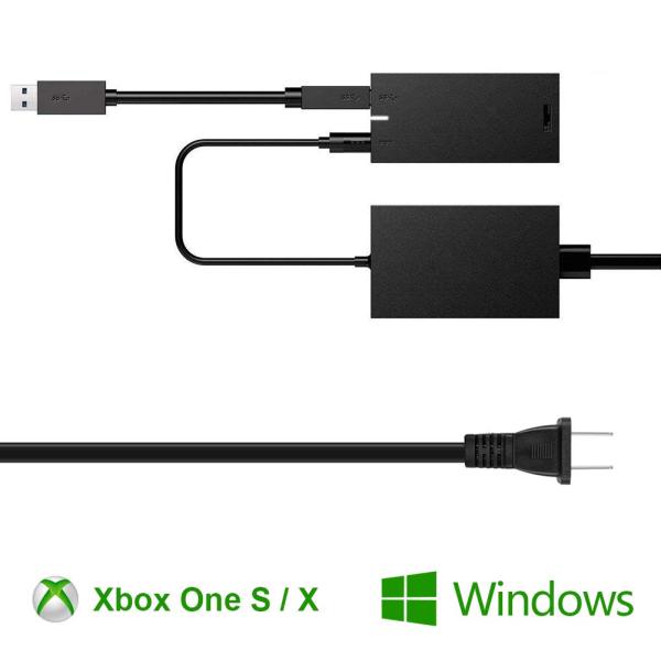 Xbox Kinect Adapter for Xbox One S/Xbox One X Windows 8/8.1/10 Power AC Adapter PC Development Kit
