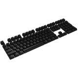 Akko 108 Key OEM Profile PBT Keycaps Keycap Set for Mechanical Keyboard(Black), Light Transmission Version