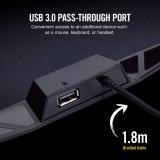 Corsair MM800 Polaris RGB Mouse Pad - 15 RGB LED Zones - USB Pass Through - High-Performance Mouse Pad Optimized for Gaming Sensors