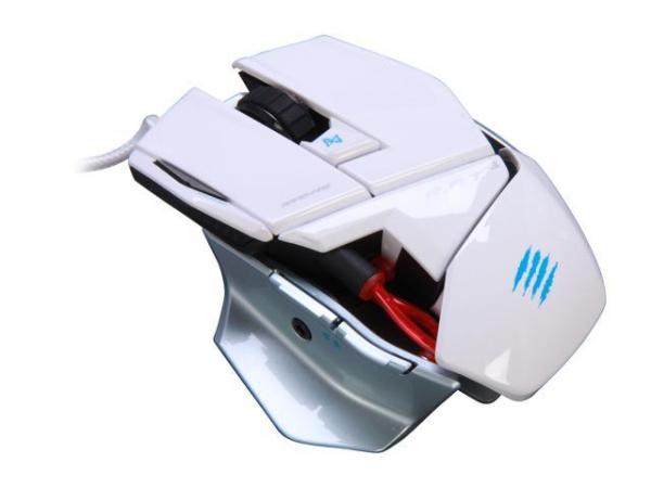 Mad Catz R.A.T.3 Optical Gaming Mouse for PC and Mac - White