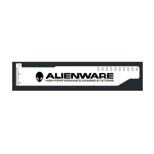 Corn Electronics Universal 11 Colors Remote Control LED Acrylic GPU Brace 11''   -  Alienware