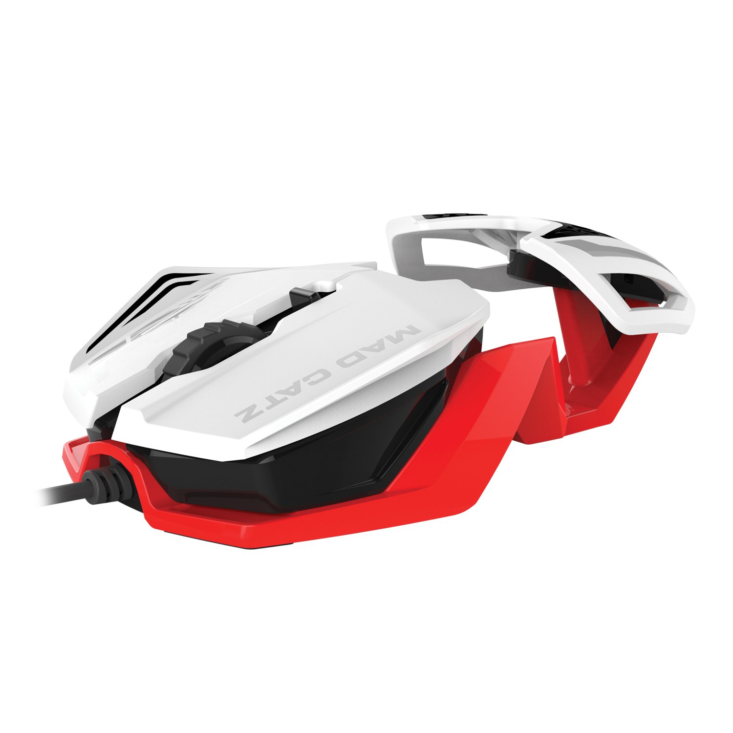 US$ 29.99 - Mad Catz R.A.T.1 MCB437260001/06/1 White 6 Buttons Wired 3500  dpi Gaming Mouse - m.cornbuy.com