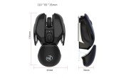 CORN T37 Ergonomic Design 2.4GHz Wireless USB Charging 1600DPI Mouse For Office And Game