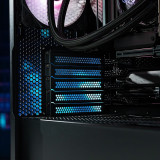 ASUS Chases Shadow A21 Gaming Case, Support YTX Back-Connector Micro-ATX Motherboard, Hidden-connector Design, Support 360mm Liquid Cooler