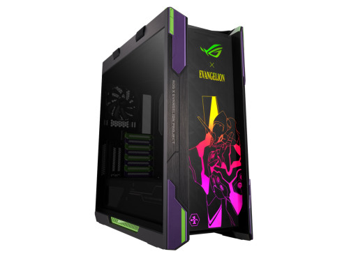ASUS ROG Strix Helios GX601 EVA RGB Mid-Tower Computer Case for ATX/ EATX Motherboards with Tempered Glass, Aluminum Frame, GPU Braces, 420mm Radiator Support and Aura Sync - Evangelion Limited