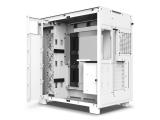NZXT H9 Flow - All White - CM-H91FW-01 - Dual-Chamber Mid-Tower Airflow Case,Fully-See Glass Design(Fans not included)