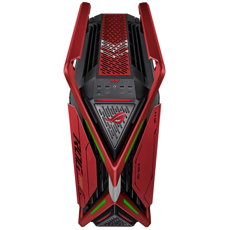 ASUS ROG Hyperion EVA-02 PC Case, 420mm Dual Radiator Support