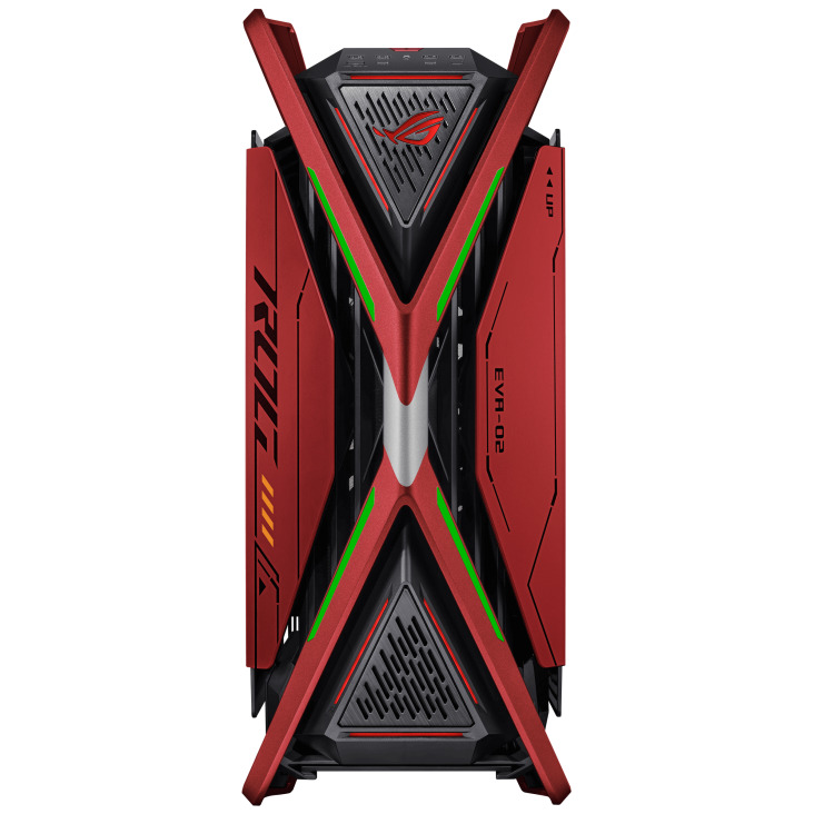 ASUS ROG Hyperion EVA-02 PC Case, 420mm Dual Radiator Support