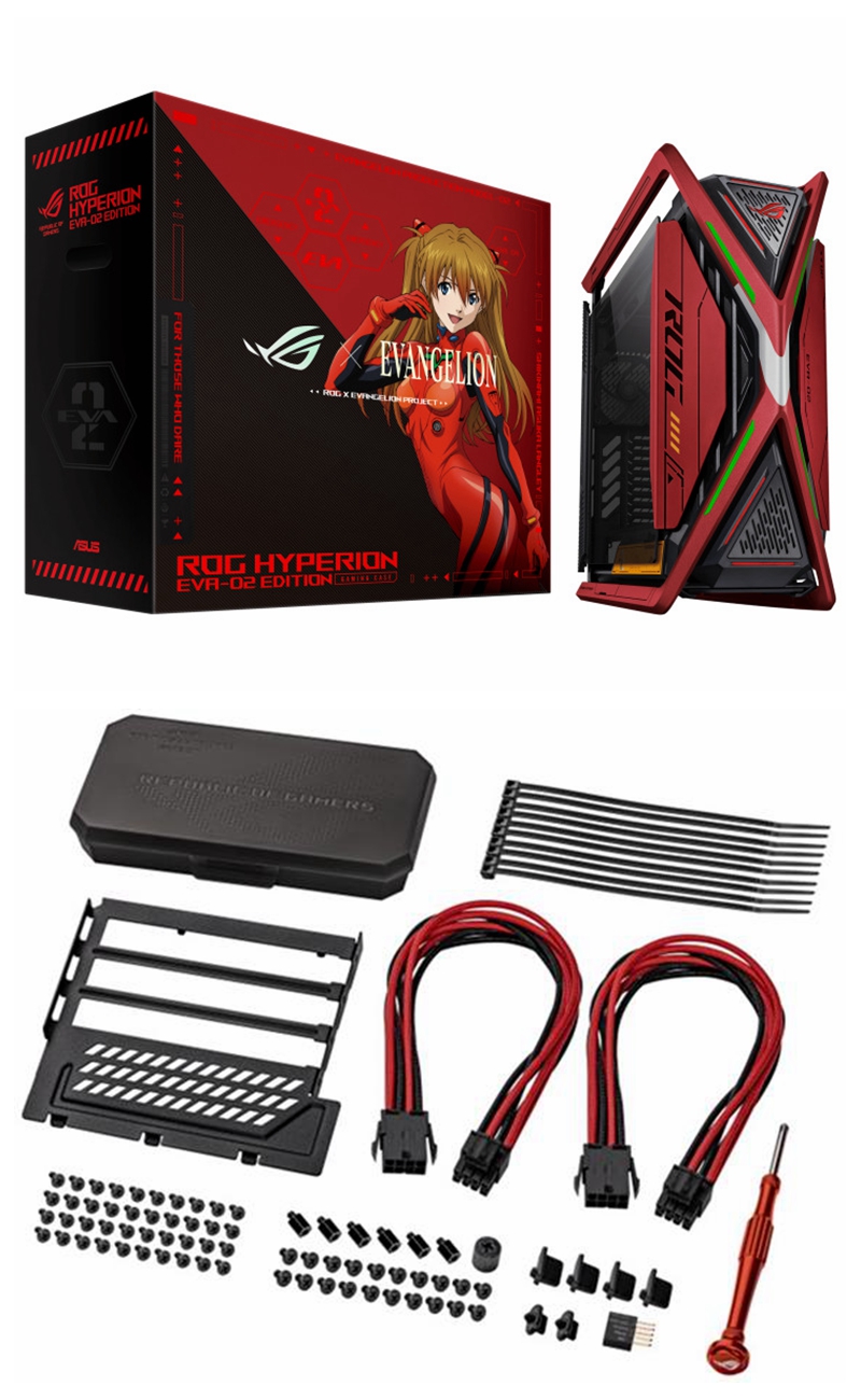九蓮絆慈ROG HYPERION EVA-02 EDITION PC(1) ASUS エイスース ROG Hyperion EVA-02 Edition｜ツクモ公式通販