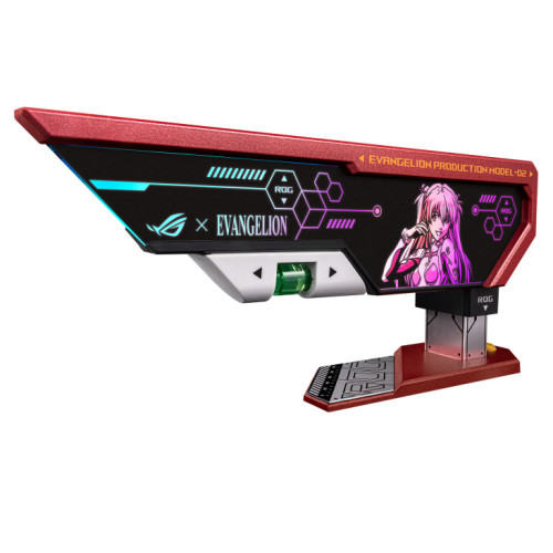 ASUS ROG Herculx EVA-02 Edition Graphics Card Bracket ,Securely Fortifies Even The Most Powerful Cards, Plus Offers an Easy-to-Use Design and Extensive Compatibility(Pre-sale in progress,Expected to ship in September)