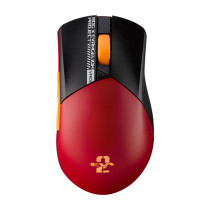 ASUS ROG Gladius III Wireless AimPoint EVA-02 Edition Wireless Gaming Mouse,is a 79-gram wireless gaming mouse that features the 36K-dpi ROG AimPoint optical sensor, tri-mode connectivity, ROG SpeedNova wireless technology, swappable mouse switches, ROG Micro Switches, ROG Paracord, 100% PTFE mouse feet, and mouse grip tape