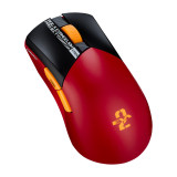 ASUS ROG Gladius III Wireless AimPoint EVA-02 Edition Wireless Gaming Mouse,is a 79-gram wireless gaming mouse that features the 36K-dpi ROG AimPoint optical sensor, tri-mode connectivity, ROG SpeedNova wireless technology, swappable mouse switches, ROG Micro Switches, ROG Paracord, 100% PTFE mouse feet, and mouse grip tape